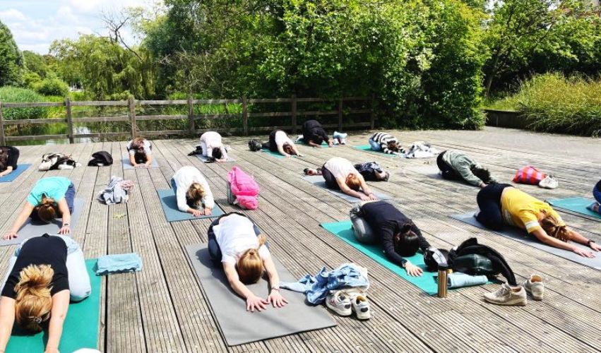 bien-être des équipes en extérieur - outdoor team wellbeing - outdoor team welzijn